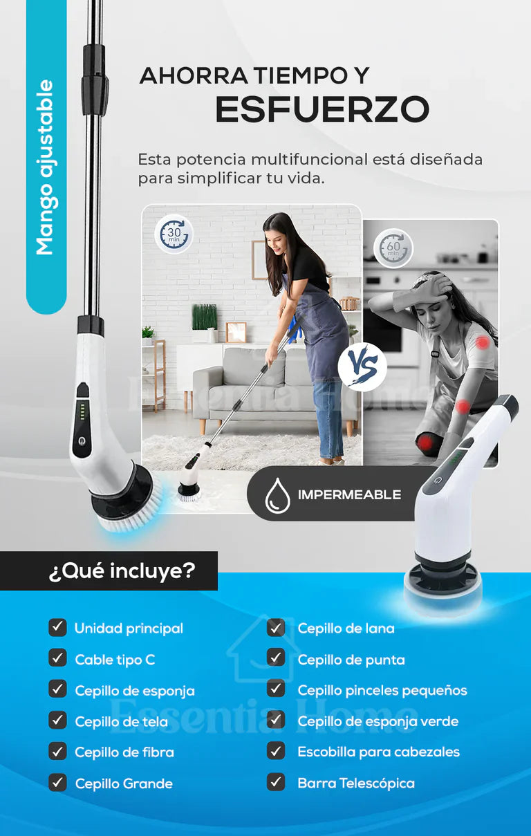 9 en 1 CleanMaster™  La revolución de la limpieza en tus manos