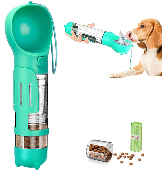 PetGo™ - Botella 4 en 1 para Aventuras con tu Mascota