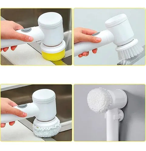 MAGIC BRUSH-Cepillo De Limpieza Eléctrico 5 En 1