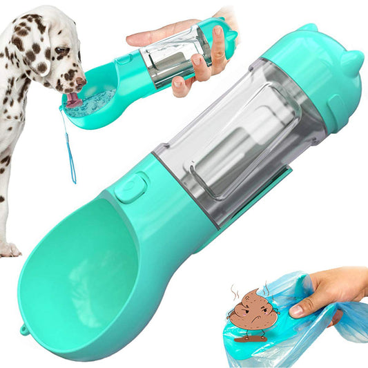 PetGo™ - Botella 4 en 1 para Aventuras con tu Mascota